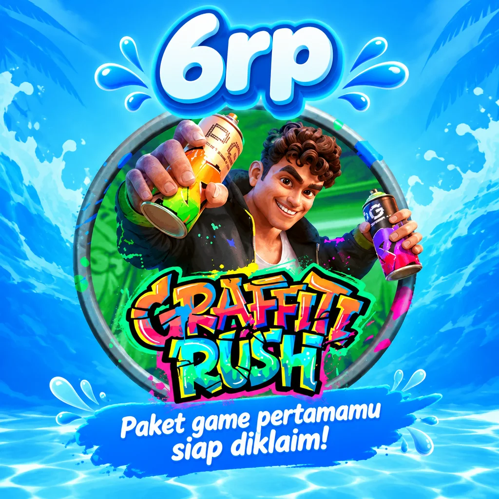 6rp · Graffiti Rush · Tampilan permainan